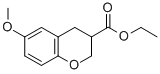 6-METHOXY-CHROMAN-3-CARBOXYLIC ACID ETHYL ESTER