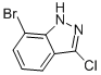 7-BROMO-3-CHLORO-1H-INDAZOLE