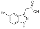 5-溴-1H-吲唑-3-基-乙酸