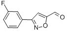 3-(3-氟-苯基)-异恶唑-5-甲醛