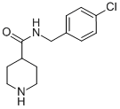 PIPERIDINE-4-CARBOXYLIC ACID 4-CHLORO-BENZYLAMIDE