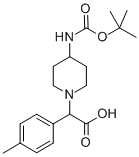 (4-BOC-AMINO-PIPERIDIN-1-YL)-P-TOLYL-ACETIC ACID