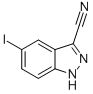 3-CYANO-5-IODO (1H)INDAZOLE