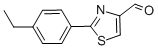 2-(4-ETHYL-PHENYL)-THIAZOLE-4-CARBALDEHYDE