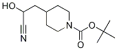 1-Piperidinecarboxylic acid, 4-(2-cyano-2-hydroxyethyl)-, 1,1-diMethylethyl ester