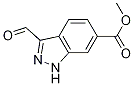 1H-Indazole-6-carboxylic acid, 3-forMyl-, Methyl ester