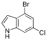 1H-Indole, 4-broMo-6-chloro-