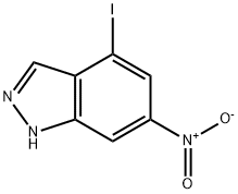 1H-Indazole, 4-iodo-6-nitro-