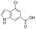 1H-Indole-6-carboxylic acid, 4-chloro-