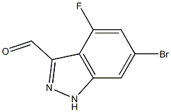 6-BROMO-4-FLUORO-3-(1H)INDAZOLE CARBOXALDEHYDE