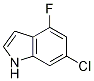 1H-Indole, 6-chloro-4-fluoro-