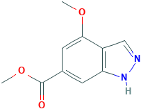 4-Methoxy-6-(1H)indazole carboxylic acid methyl ester