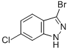 3-Bromo-6-chloro-1H-indazole