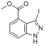 3-IODO-4-(1H)INDAZOLE CARBOXYLIC ACID METHYL ESTER