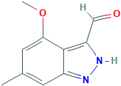 4-METHOXY-6-METHYL-3-(1H)INDAZOLE CARBOXALDEHYDE