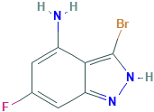 4-AMINO-3-BROMO-6-FLUOROINDAZOLE