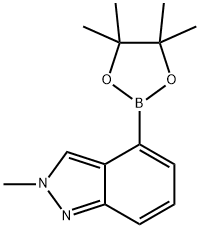 2H-Indazole, 2-methyl-4-(4,4,5,5-tetramethyl-1,3,2-dioxaborolan-2-yl)-