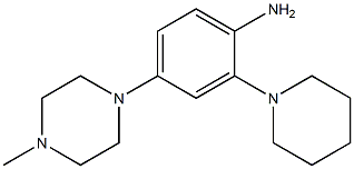 4-(4-methylpiperazin-1-yl)-2-(piperidin-1-yl)aniline