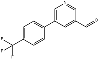 5-(4-三氟甲基苯基)-3-吡啶甲醛