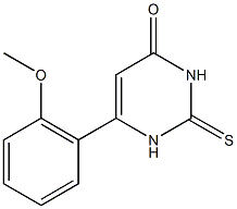 6-(2-METHOXYPHENYL)-2-THIOXO-2,3-DIHYDROPYRIMIDIN-4(1{H})-ONE