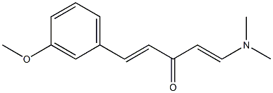 1-(DIMETHYLAMINO)-5-(3-METHOXYPHENYL)-1,4-PENTADIEN-3-ONE