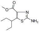 Methyl 2-amino-5-pent-3-yl-1,3-thiazole-4-carboxylate