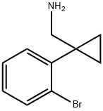 C-[1-(2-BROMO-PHENYL)-CYCLOPROPYL]-METHYLAMINE