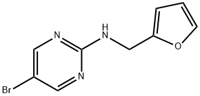 5-BROMO-2-(FURAN-2-YLMETHYLAMINO)PYRIMIDINE