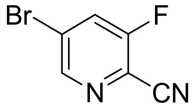 2-Pyridinecarbonitrile, 5-bromo-3-fluoro