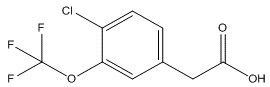 4-氯-3-三氟甲氧基苯基乙酸