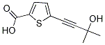 5-(3-hydroxy-3-methylbut-1-yn-1-yl)thiophene-2-carboxylic acid(SALTDATA: FREE)