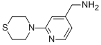 (2-Thiomorpholinopyrid-4-yl)methylamine