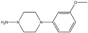 1-Piperazinamine, 4-(3-methoxyphenyl)-