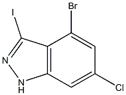 4-BROMO-6-CHLORO-3-IODO (1H)INDAZOLE