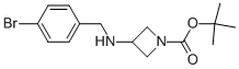 3-(4-BROMO-BENZYLAMINO)-AZETIDINE-1-CARBOXYLIC ACID TERT-BUTYL ESTER