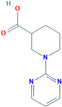 1-Pyrimidin-2-yl-piperidine-3-carboxylic acid