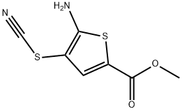 methyl 5-amino-4-thiocyanatothiophene-2-carboxylate