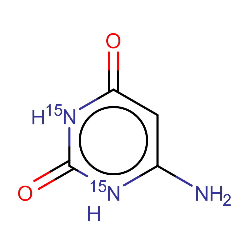 2,4(1H,3H)-Pyrimidinedione-1,3-15N2, 6-amino