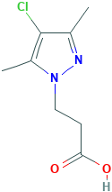 3-(4-Chloro-3,5-dimethyl-pyrazol-1-yl)-propionic acid