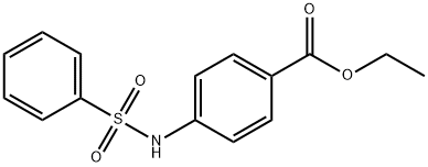 Benzoic acid, 4-[(phenylsulfonyl)amino]-, ethyl ester