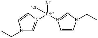 Palladium, dichlorobis(1-ethyl-1H-imidazole-N3)-, (SP-4-2)- (9CI)