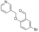 5-溴-2-(3-吡啶基甲氧基)苯甲醛