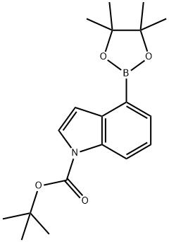 tert-Butyl 4-(4,4,5,5-tetramethyl-1,3,2-dioxaborol an-2-yl)-1H-indole-1-carboxylate...