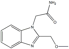 2-(2-(methoxymethyl)-1H-benzo[d]imidazol-1-yl)acetamide