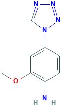 2-甲氧基-4-(1,2,3,4-四唑-1-基)苯胺