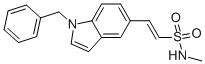 (1E)-N-Methyl-2-[1-(phenylmethyl)-1H-indol-5-yl]ethenesulfonamide