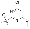 Pyrimidine, 4-chloro-6-methoxy-2-(methylsulfonyl)-