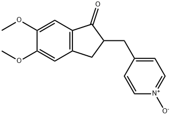 4-[(5,6-DIMETHOXY-1-INDANON-2-YL)METHYL]PYRIDINE N-OXIDE