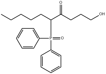 5-diphenylphosphoryl-1-hydroxydecan-4-one