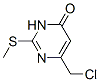 6-(CHLOROMETHYL)-2-(METHYLTHIO)PYRIMIDIN-4(3H)-ONE